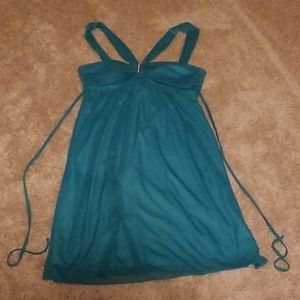 Teal Short Dress